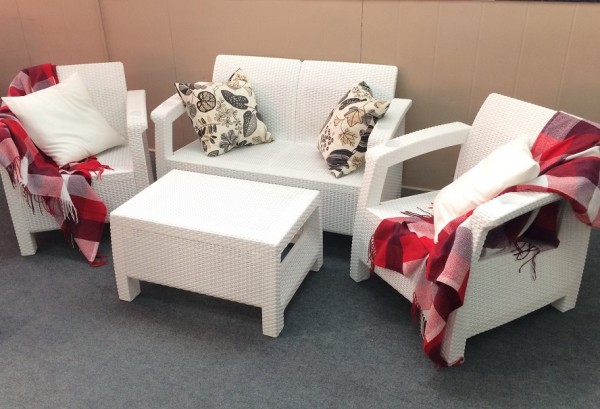 Комплект Yalta Terrace Set белый купить в Малоярославце
