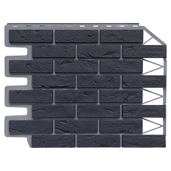 Фасадная панель FineBer, Кирпич Баварский, Графит купить в Малоярославце