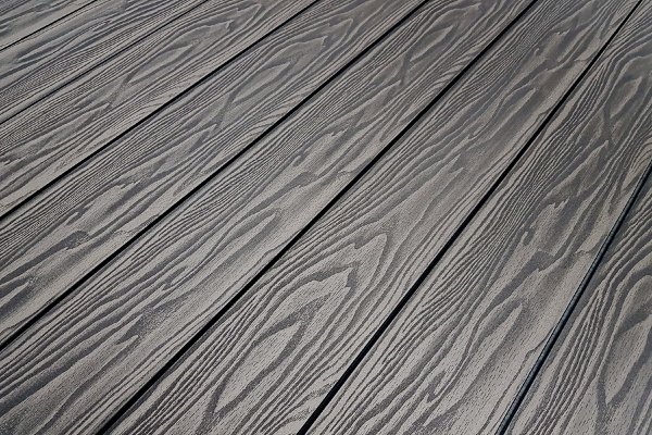 Террасная доска из ДПК Terrapol Смарт 3D Полнотелая без паза Черное дерево купить в Малоярославце