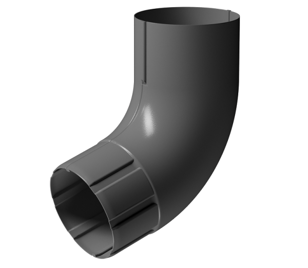 Колено 72° D90 Döcke STAL PREMIUM Графит, (RAL 7024) купить в Малоярославце