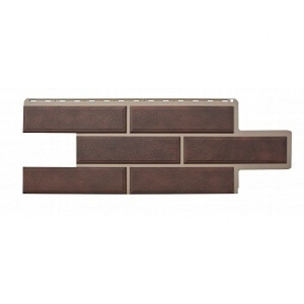 Фасадная панель Альта-Профиль - Коллекция "Венецианский Камень", Коричневый купить в Малоярославце