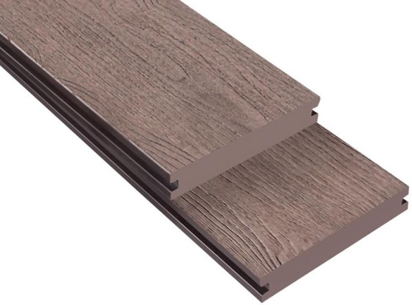 Террасная доска ДПК Outdoor 3D полнотелая NEVADA/CALIFORNIA BROWN коричневая микс купить в Малоярославце