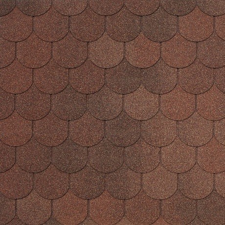 Гибкая черепица Tegola ASSISI terracotta 420 купить в Малоярославце
