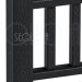 Комплект крышка/юбка для столба SEQUOIA BLACK купить в Малоярославце