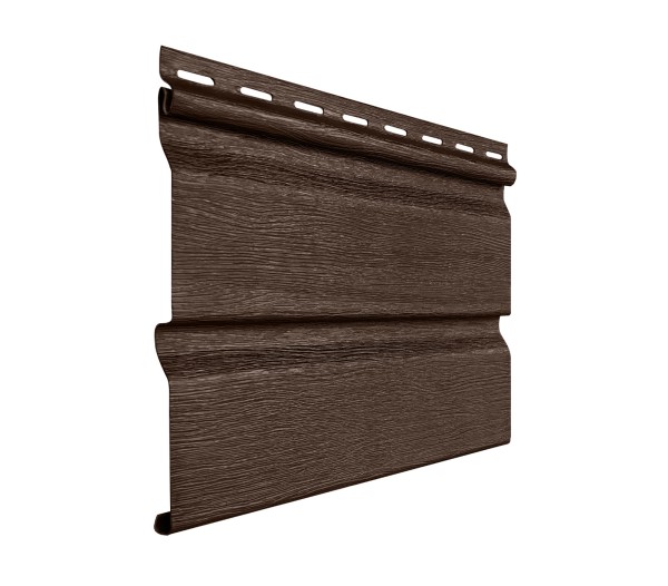 Виниловый сайдинг fineber (файнбер) - серия "стандарт", коричневый купить в Малоярославце
