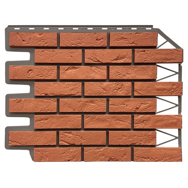 Фасадная панель FineBer, Кирпич Баварский, Терракотовый купить в Малоярославце