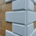 Угол Наружный к Фасадным Термопанелям Доломит Дагестанский Камень 400 мм Белый купить в Малоярославце