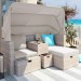 Комплект мебели AFINA плетеной из иск. ротанга AFM-330 Beige купить в Малоярославце
