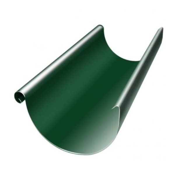 Водосток Grand Line 125x90 – Желоб 3м RAL 6005 купить в Малоярославце