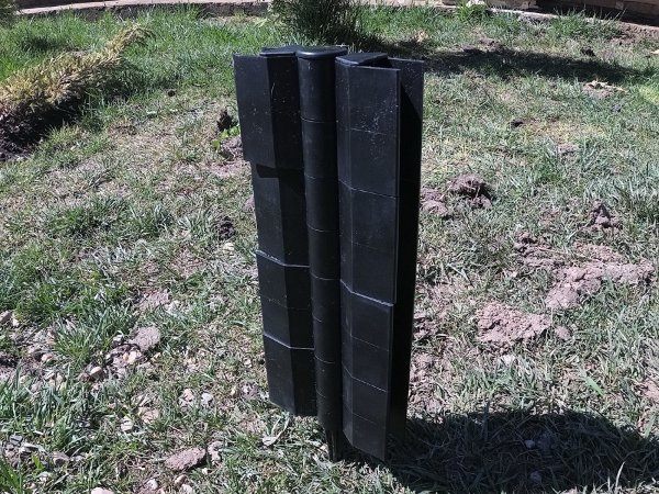 Угловой элемент поворотный, пластиковый от 60° до 300° для доски 300х30 мм из ДПК чёрный Holzhof купить в Малоярославце