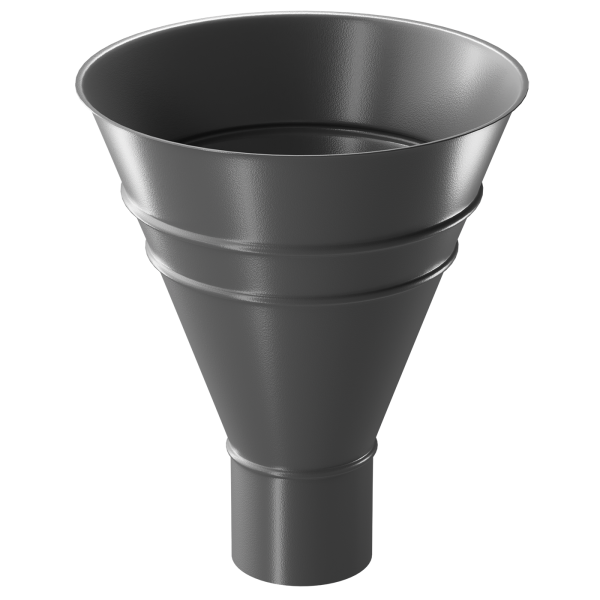 Воронка водосборная Döcke STAL PREMIUM, Графит купить в Малоярославце