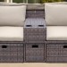Комплект мебели AFINA плетеной из иск. ротанга AFM-330B Brown купить в Малоярославце