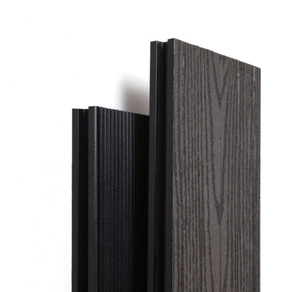 Террасная доска Ecodecking Техно плюс Графит купить в Малоярославце