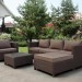 Комплект мебели AFINA плетеной из иск. ротанга YR821A Brown/Beige купить в Малоярославце