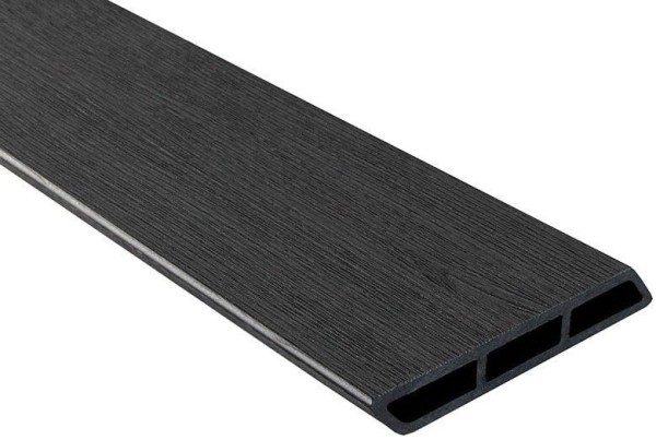 Доска Ромбус 3D ДПК Outdoor STORM BLACK черная купить в Малоярославце