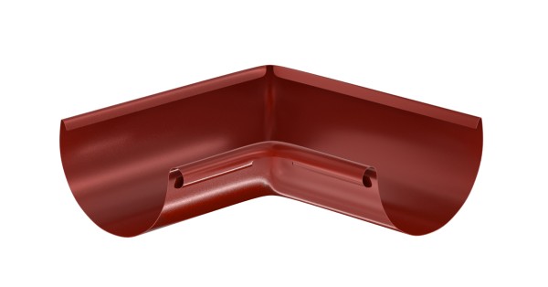 Водосток Aquasistem, система 125x90 - Угол желоба, внутренний 90° RR 29 Бургундский купить в Малоярославце