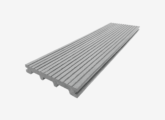 Террасная доска из ДПК RusDecking Unodeck Titanio - Серый купить в Малоярославце