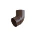 Водосток Альта-Профиль ПВХ – Колено 45 (коричневый) купить в Малоярославце