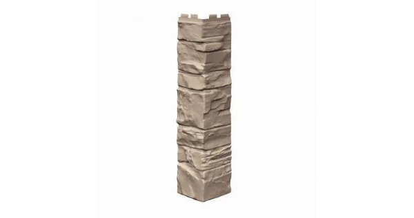Угол наружный VOX Solid Stone Lazio камень светлая глина купить в Малоярославце
