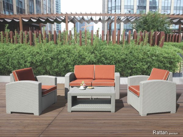Уличные диваны и кресла коллекции Rattan Premium 4 купить в Малоярославце