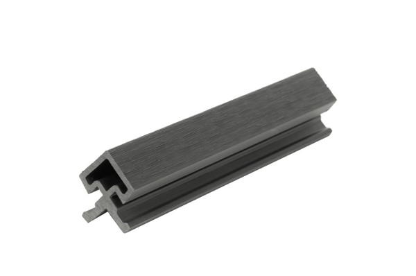 Угол внешний для фасадной панели co-extrusion, grey dark купить в Малоярославце