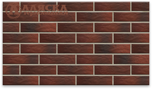Фасадные Термопанели Аляска Cherry Rustic купить в Малоярославце