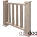 Ограждение из ДПК Outdoor Классик 3D STORM серый микс купить в Малоярославце