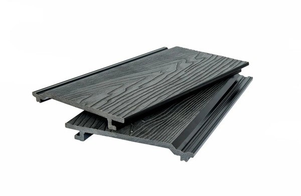 Фасадная доска 3D WOOD BRUSHING, чёрный купить в Малоярославце