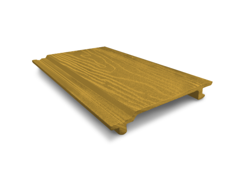 Фасадная панель  из ДПК ECODECKING Желтый купить в Малоярославце