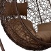 Кресло Подвесное из искусственного ротанга AFM-168A-L Brown купить в Малоярославце