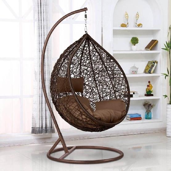 Кресло Подвесное из искусственного ротанга AFM-168A-XL Brown купить в Малоярославце