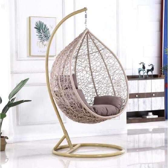 Кресло Подвесное из искусственного ротанга AFM-169A-XLB Beige купить в Малоярославце
