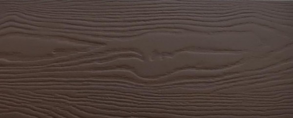 Фиброцементный сайдинг 190х3000х8мм Коричневая глина RAL 8028 купить в Малоярославце