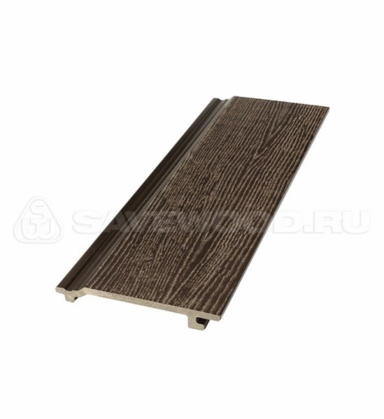 Сайдинг из дпк savewood sw-sorbus радиальный распил темно-коричневый купить в Малоярославце