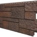 Фасадная панель VOX Sandstone (Сандстоун) темно коричневый купить в Малоярославце