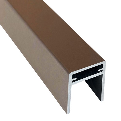 П-профиль Алюминиевый EasyDecking 35x25 Венге купить в Малоярославце
