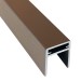 П-профиль Алюминиевый EasyDecking 35x25 Венге купить в Малоярославце