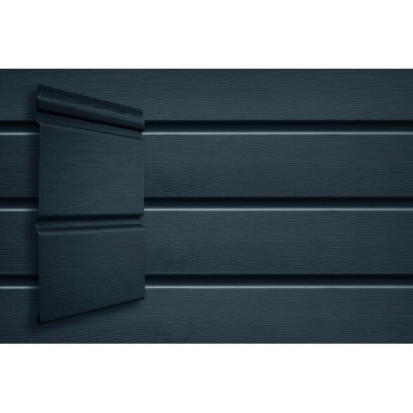 Виниловый сайдинг Grand Line Double-Брус Графит купить в Малоярославце