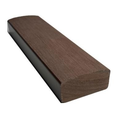 Лавочный брус Ecodecking Некст полнотелый брашированный 70х35 шоколад купить в Малоярославце