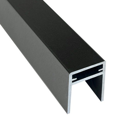П-профиль Алюминиевый EasyDecking 35x25 Черное дерево купить в Малоярославце
