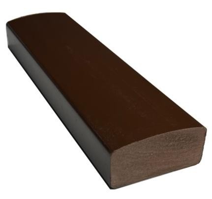 Лавочный брус Ecodecking Некст полнотелый глянцевый 70х35 шоколад купить в Малоярославце