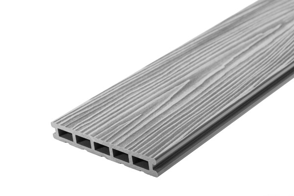 Террасная доска из ДПК RusDecking Unodeck Mogano - Серый купить в Малоярославце