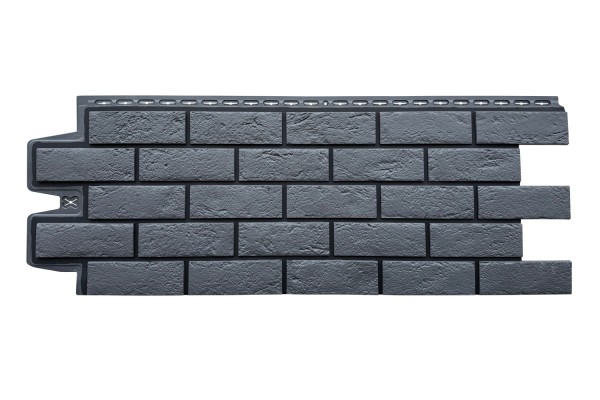 ФП Grand Line состаренный кирпич премиум Графит (шов RAL 9005) купить в Малоярославце