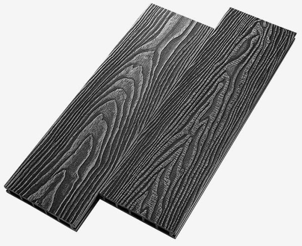 Террасная доска из ДПК RusDecking Unodeck Vintage - Графит купить в Малоярославце