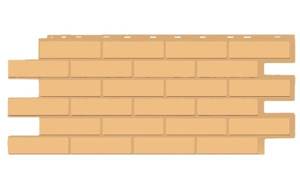 Фасадная панель T-Siding Кирпич Модерн Эко Крем купить в Малоярославце