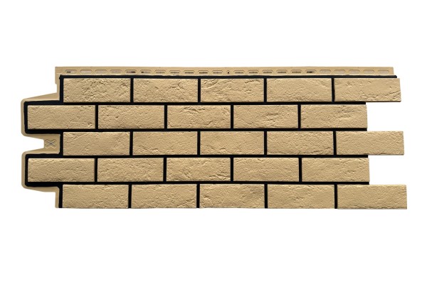 ФП Grand Line состаренный кирпич премиум Песочный (шов RAL 9005) купить в Малоярославце