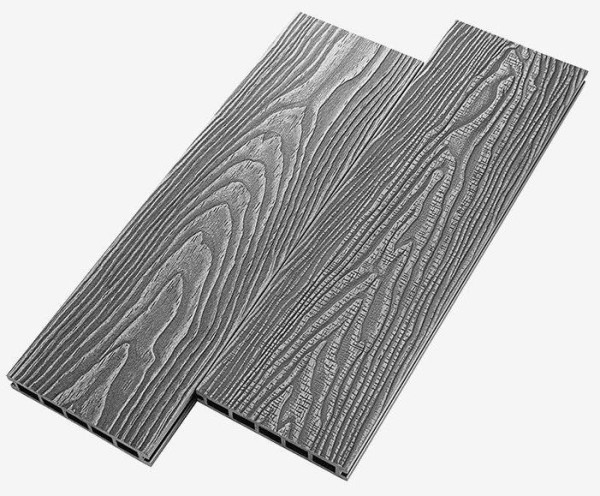 Террасная доска из ДПК RusDecking Unodeck Vintage - Серый купить в Малоярославце