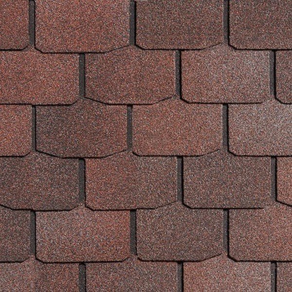 Гибкая черепица Shinglas, серия Классик, коллекция Модерн – Красный мрамор купить в Малоярославце